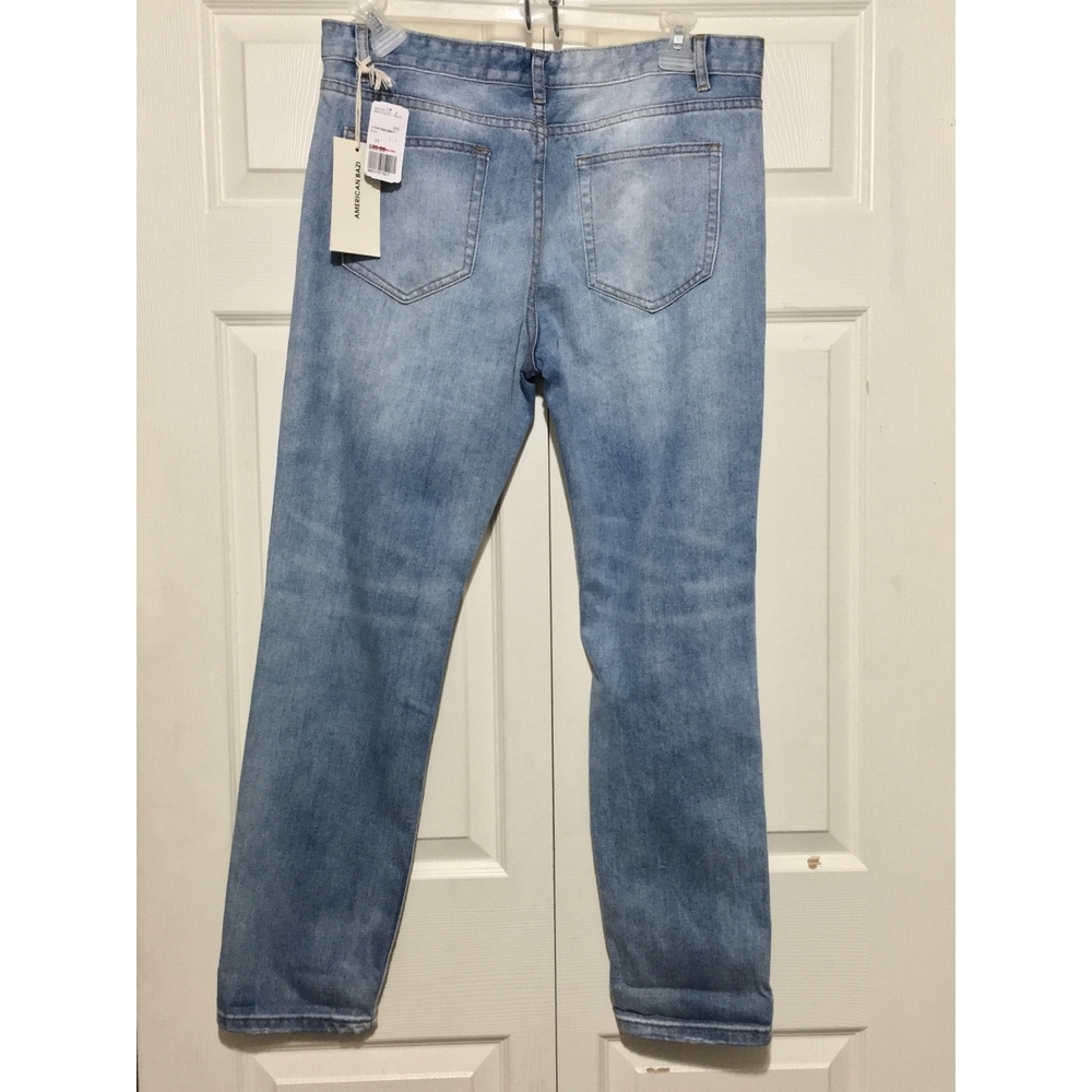 American Bazi Women's Distressed Denim Jeans Sz 11 - Picture 6 of 6